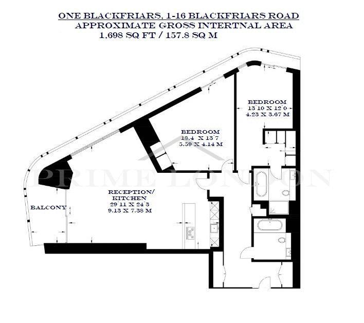 One Blackfriars 1-16 Blackfriars Road